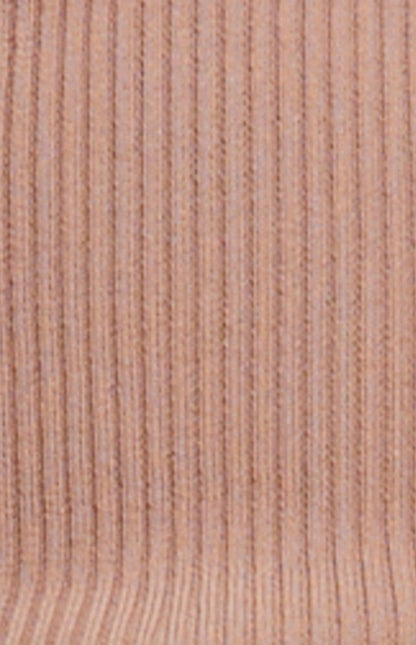 Sweetheart Knit Top - Mushroom