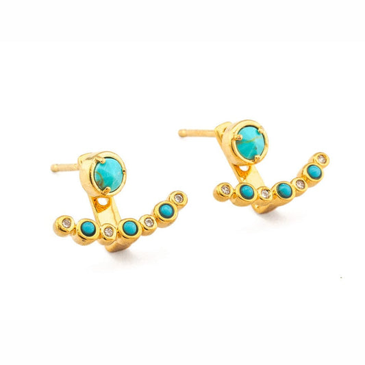 Turquoise and CZ Jacket