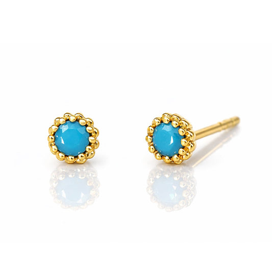 Turquoise Petite Stud Earrings