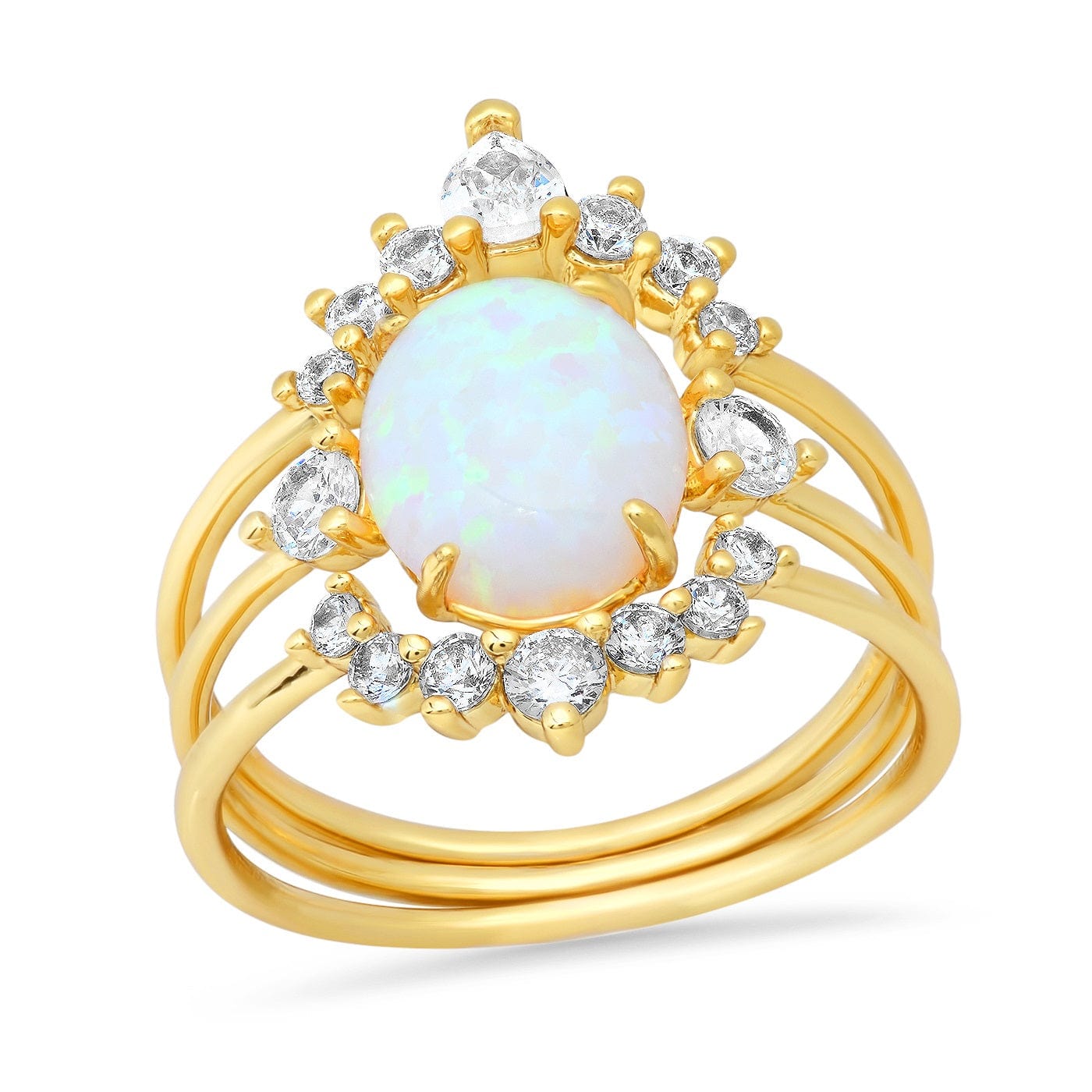 Vintage Birthstone Ring Set
