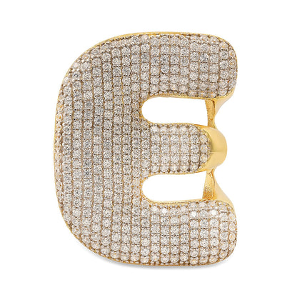 Twinkling Monogram Ring