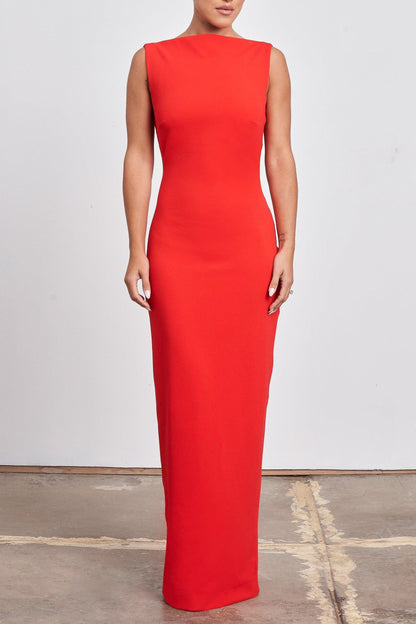 Verona Gown - Cherry Red