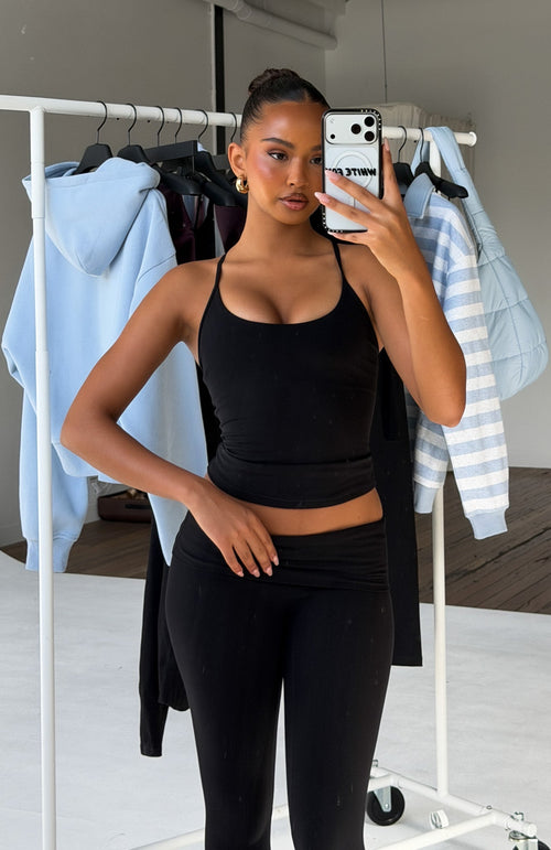 Snap Active Tank Black