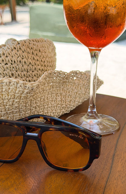 Tirza Sunglasses Tortoise/Yellow
